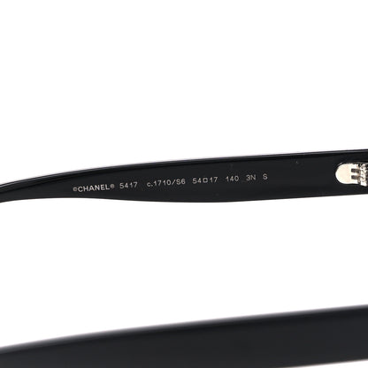 Chanel Acetate Square Sunglasses 5417 Black 6 of 9