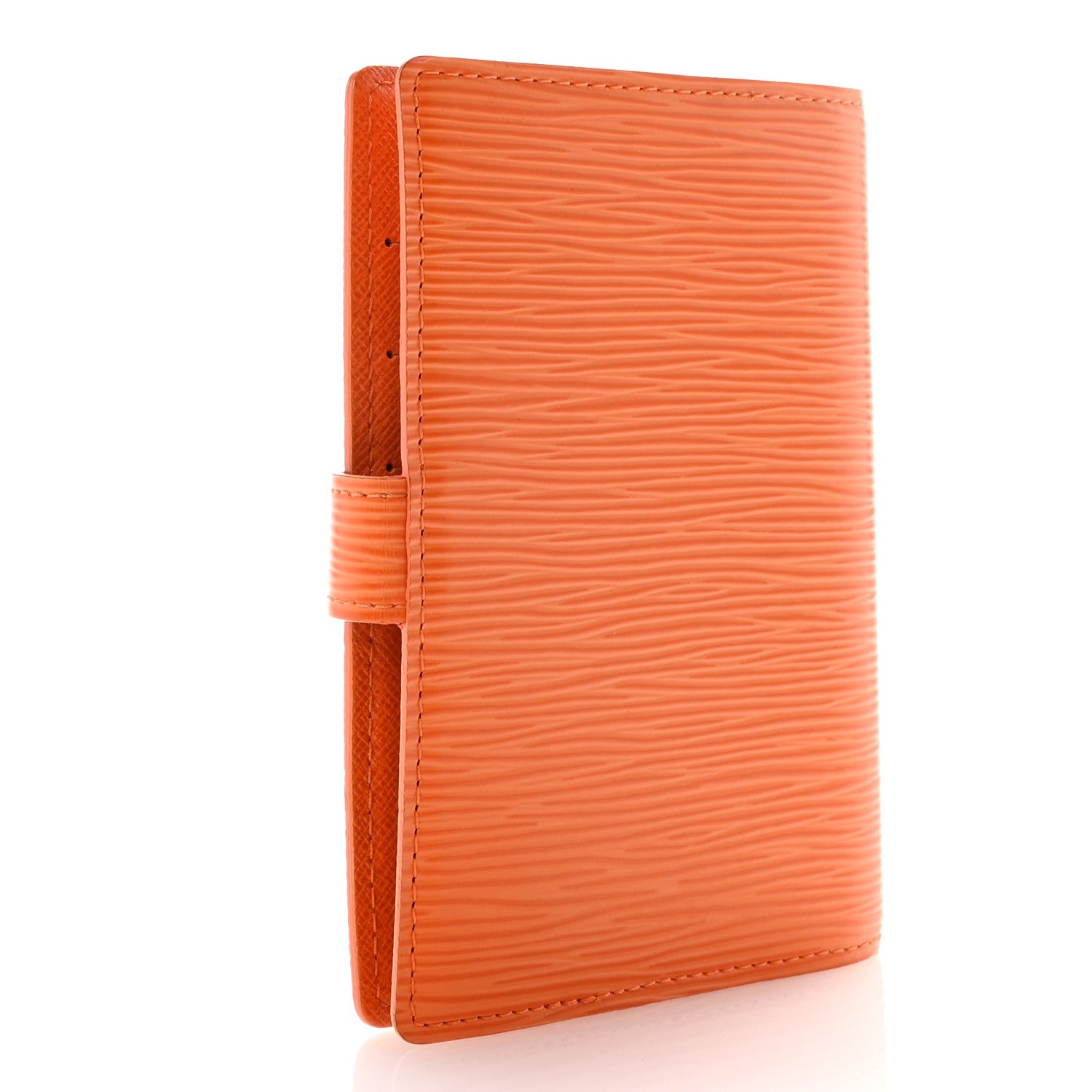 Louis Vuitton Epi Small Ring Agenda Cover Mandarin 3 of 6