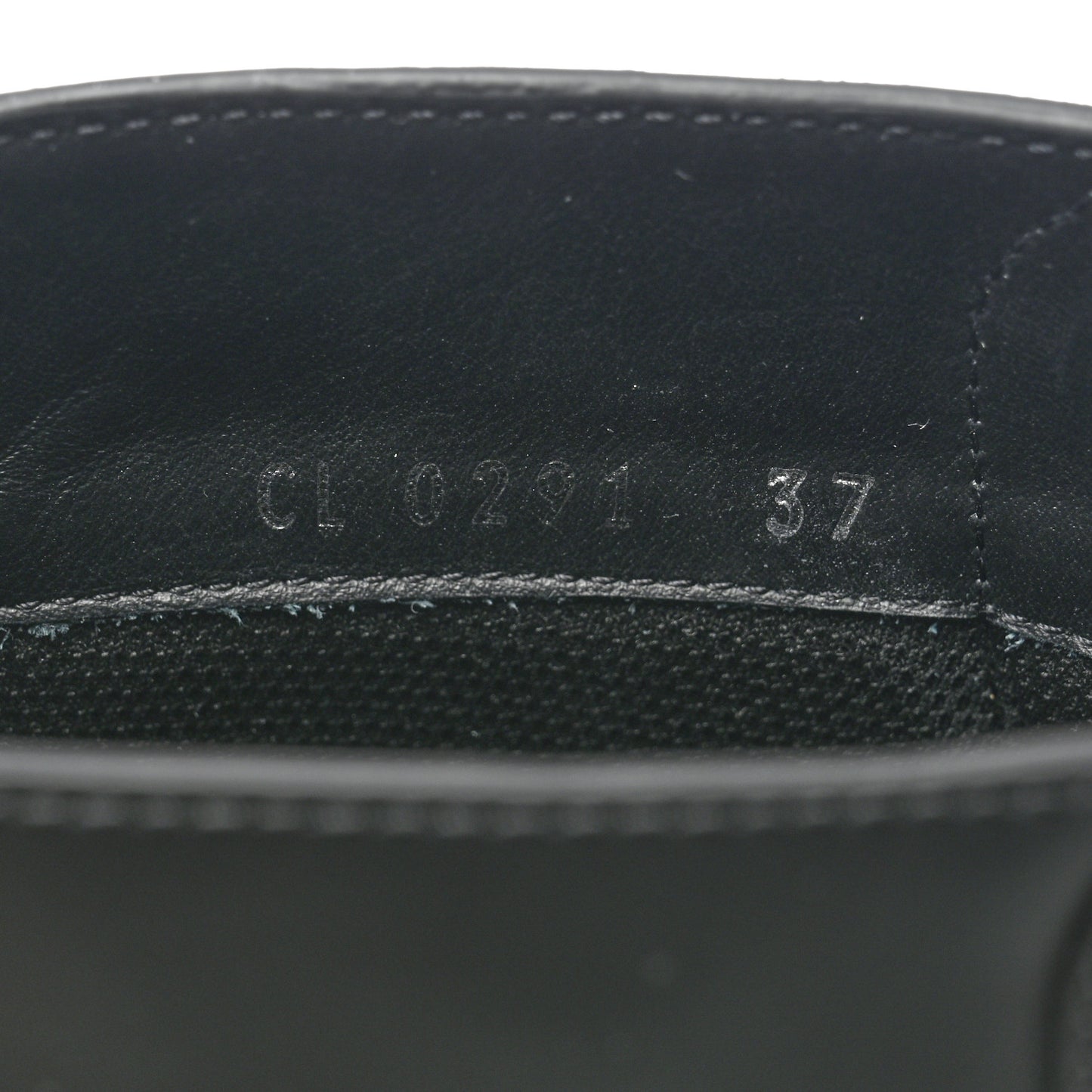 Calfskin Polar Flat Ankle Boots 37 Black