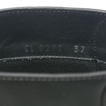 Louis Vuitton Calfskin Polar Flat Ankle Boots 37 Black 6 of 8