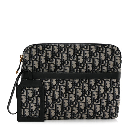 Christian Dior Oblique Travel Set Navy Blue 3 of 10