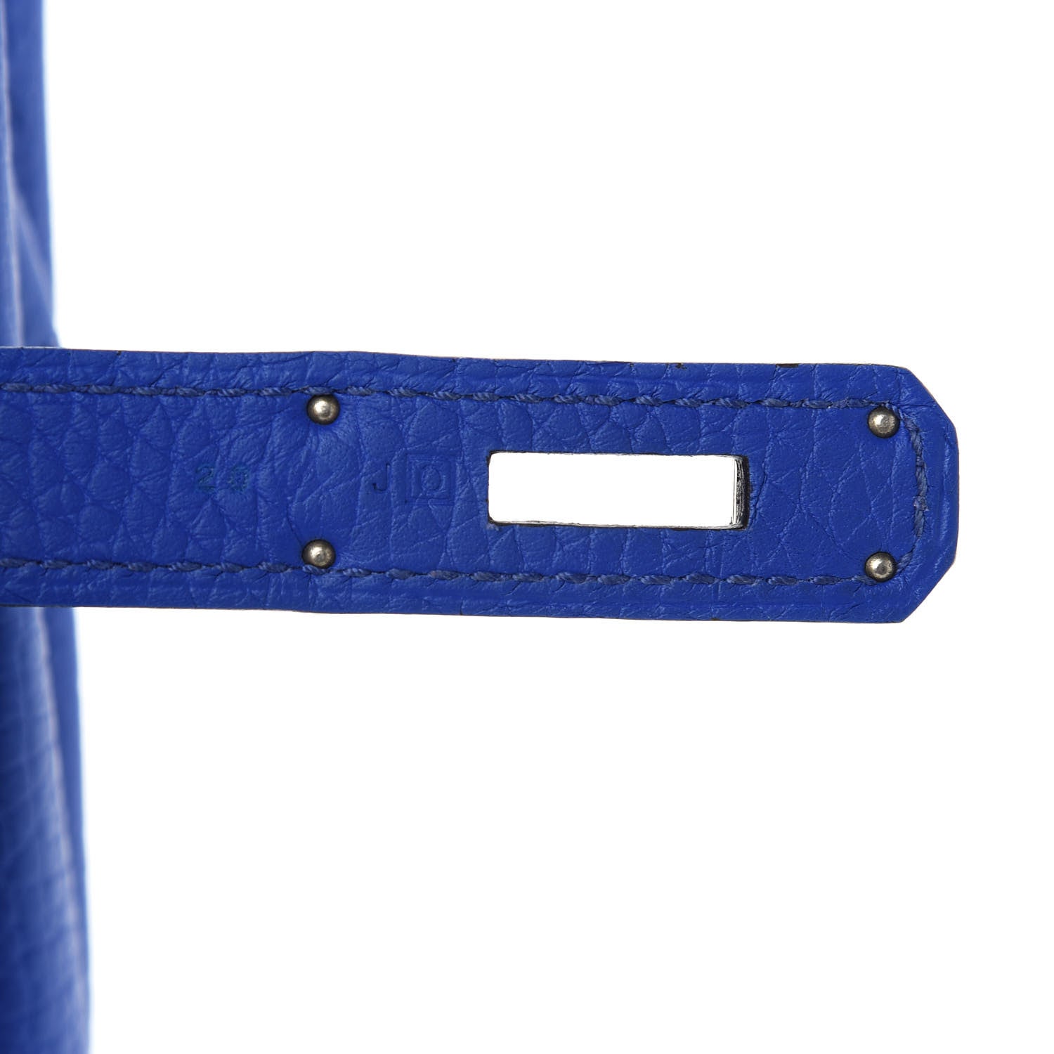 Hermes Togo Birkin 35 Bleu Electrique 6 of 8