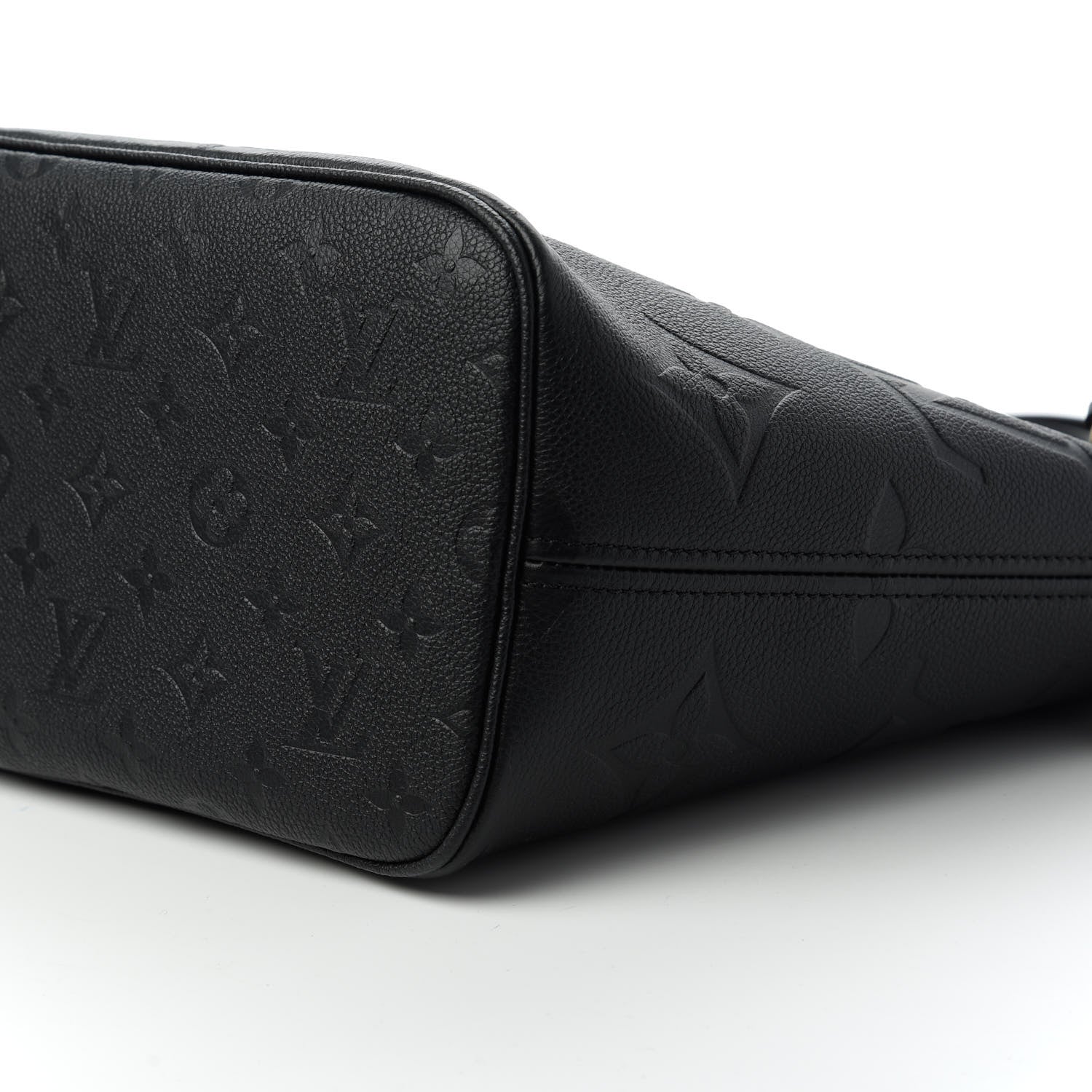 Louis Vuitton Empreinte Monogram Giant Neverfull MM Black 7 of 10