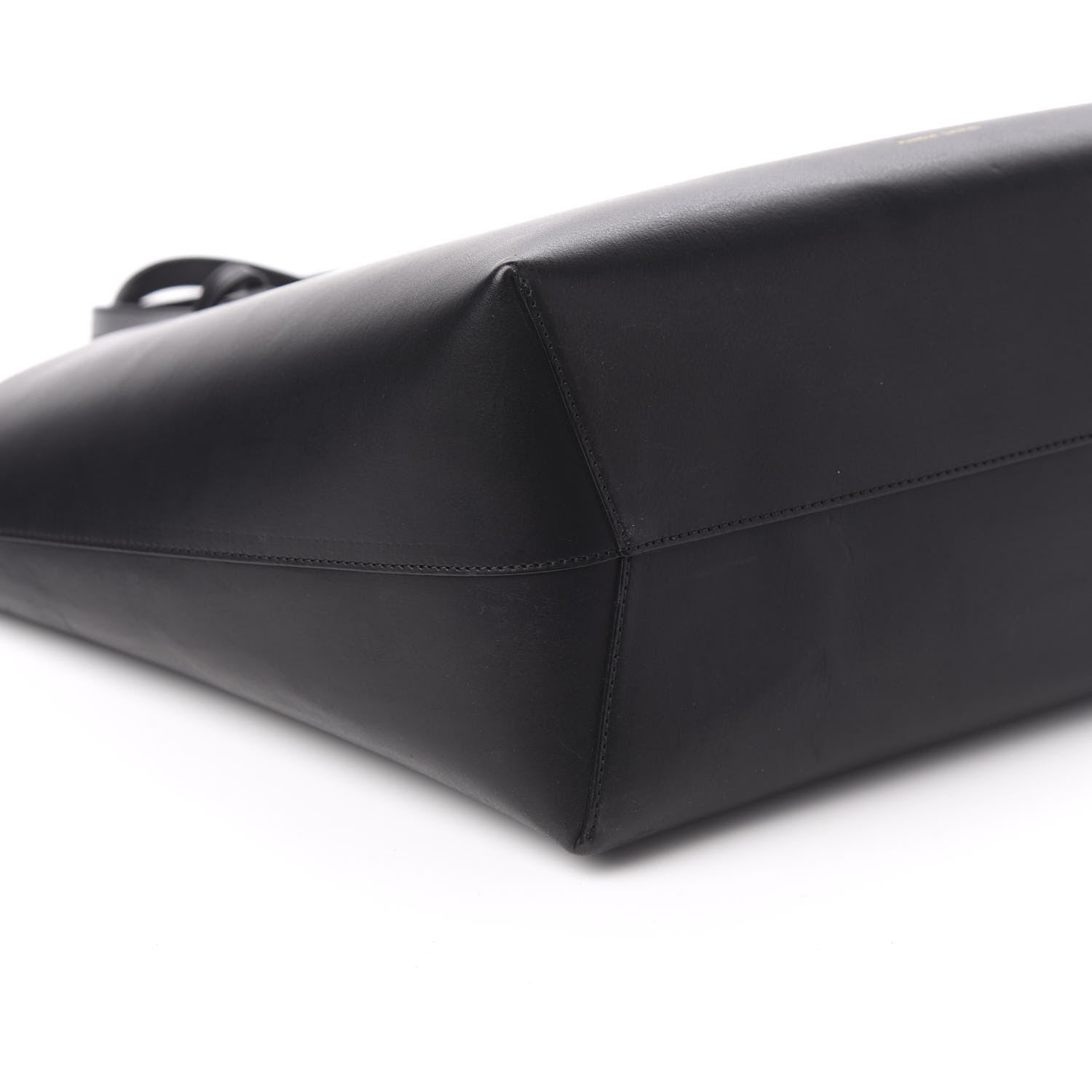 Mansur Gavriel Calfskin Large Shopping Tote Black Flamma 6 of 11