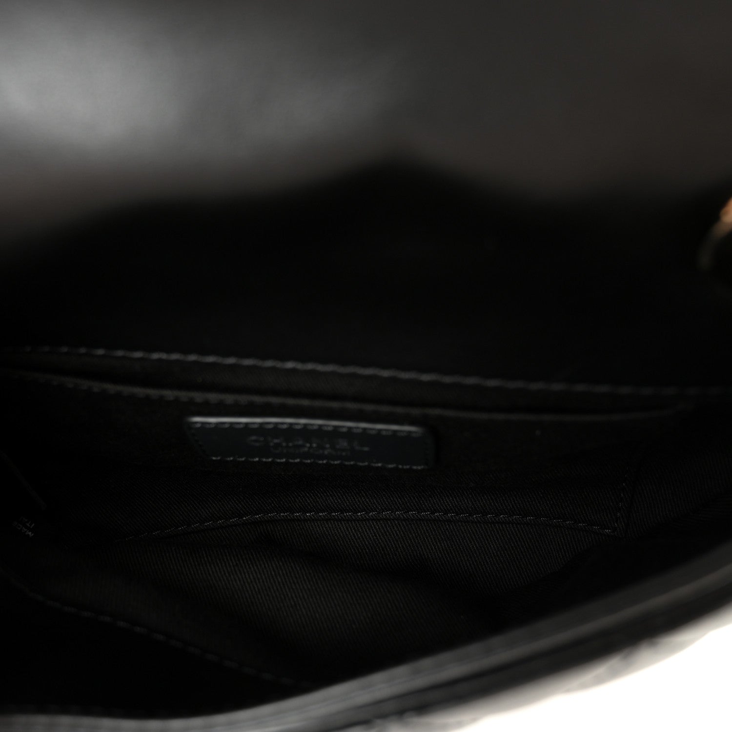 Chanel Calfskin Quilted CC Uniform Flap Belt Bag Black 5 of 11