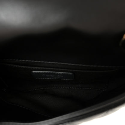 Chanel Calfskin Quilted CC Uniform Flap Belt Bag Black 5 of 11