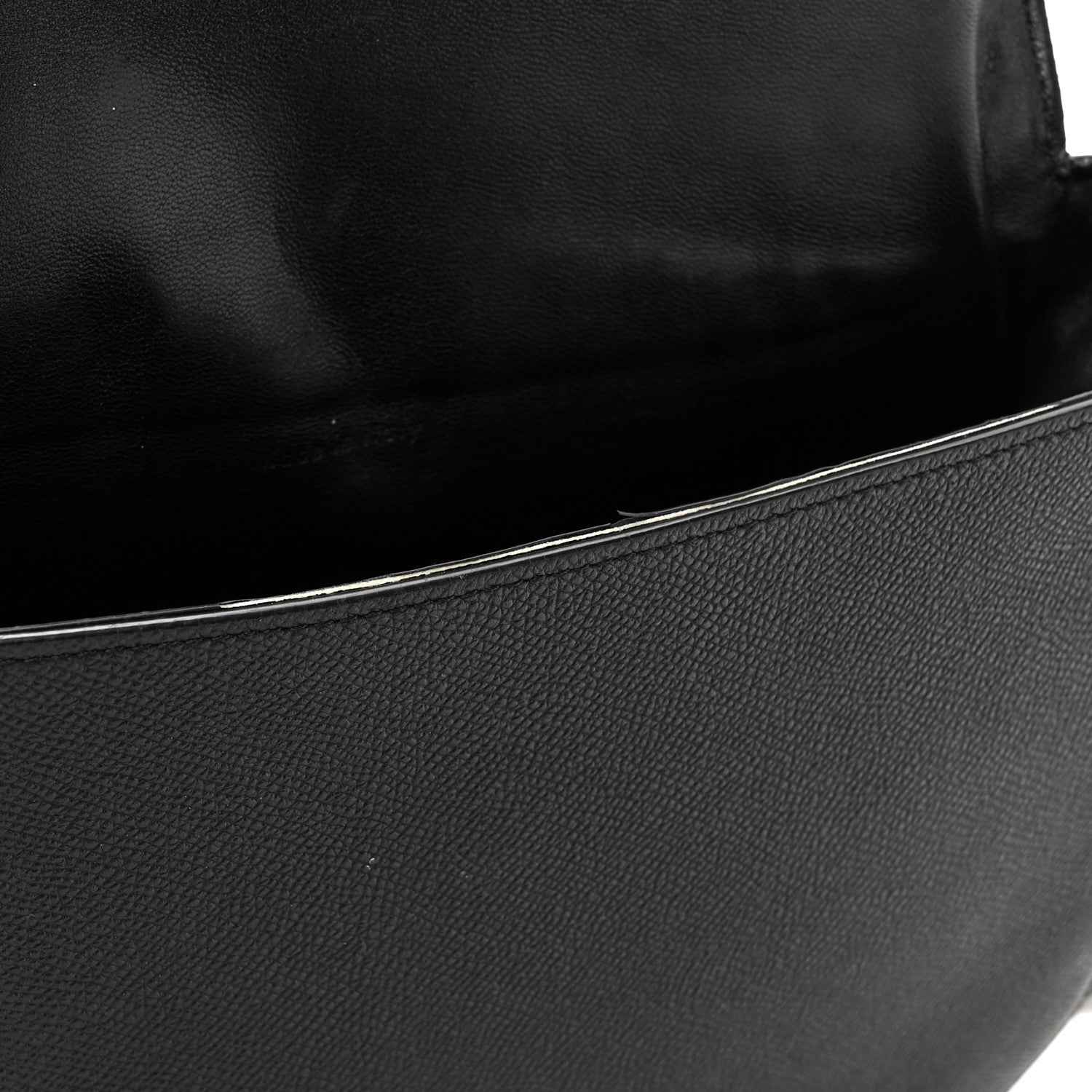 Celine Grained Calfskin Large Trotteur Black 13 of 14