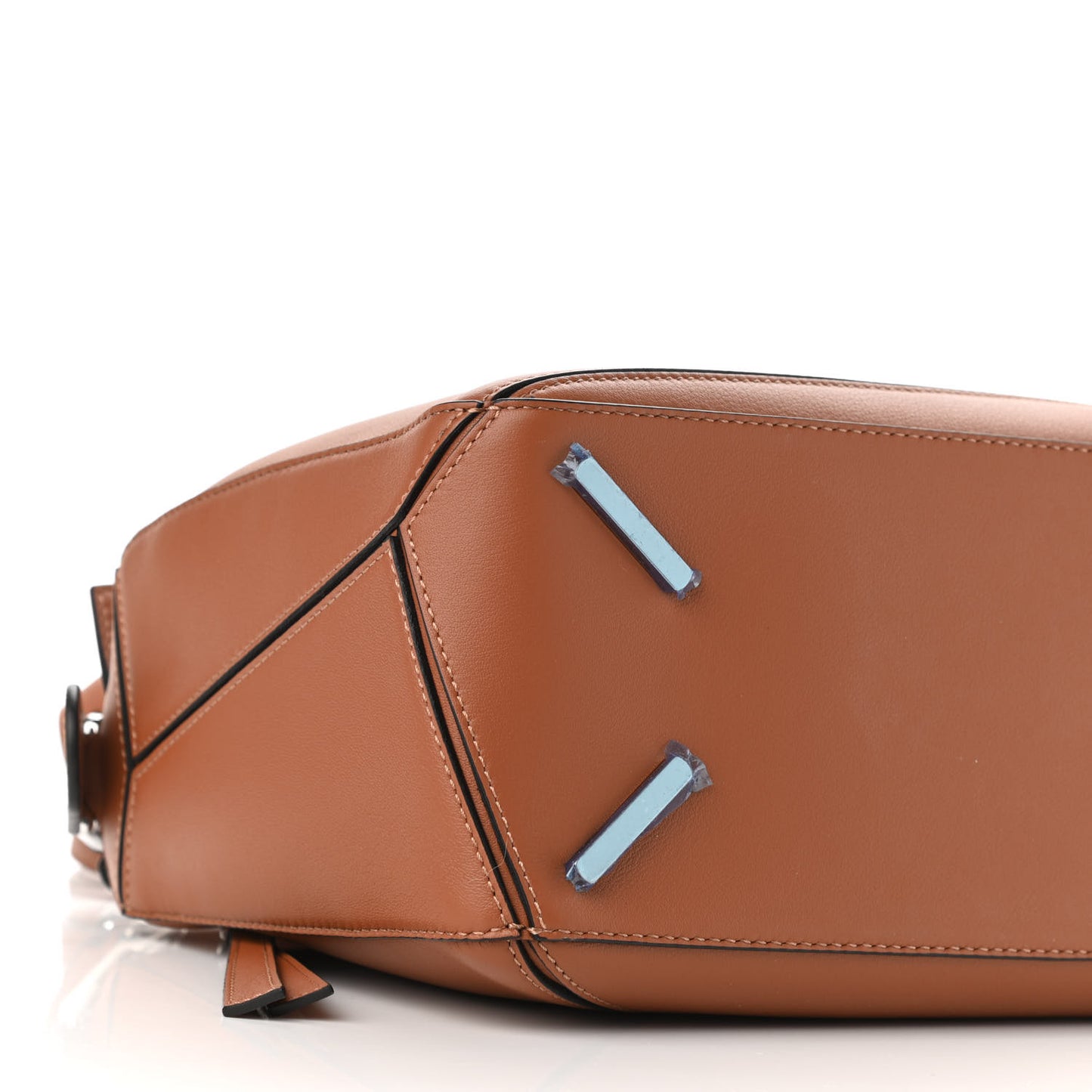 Calfskin Medium Puzzle Bag Tan