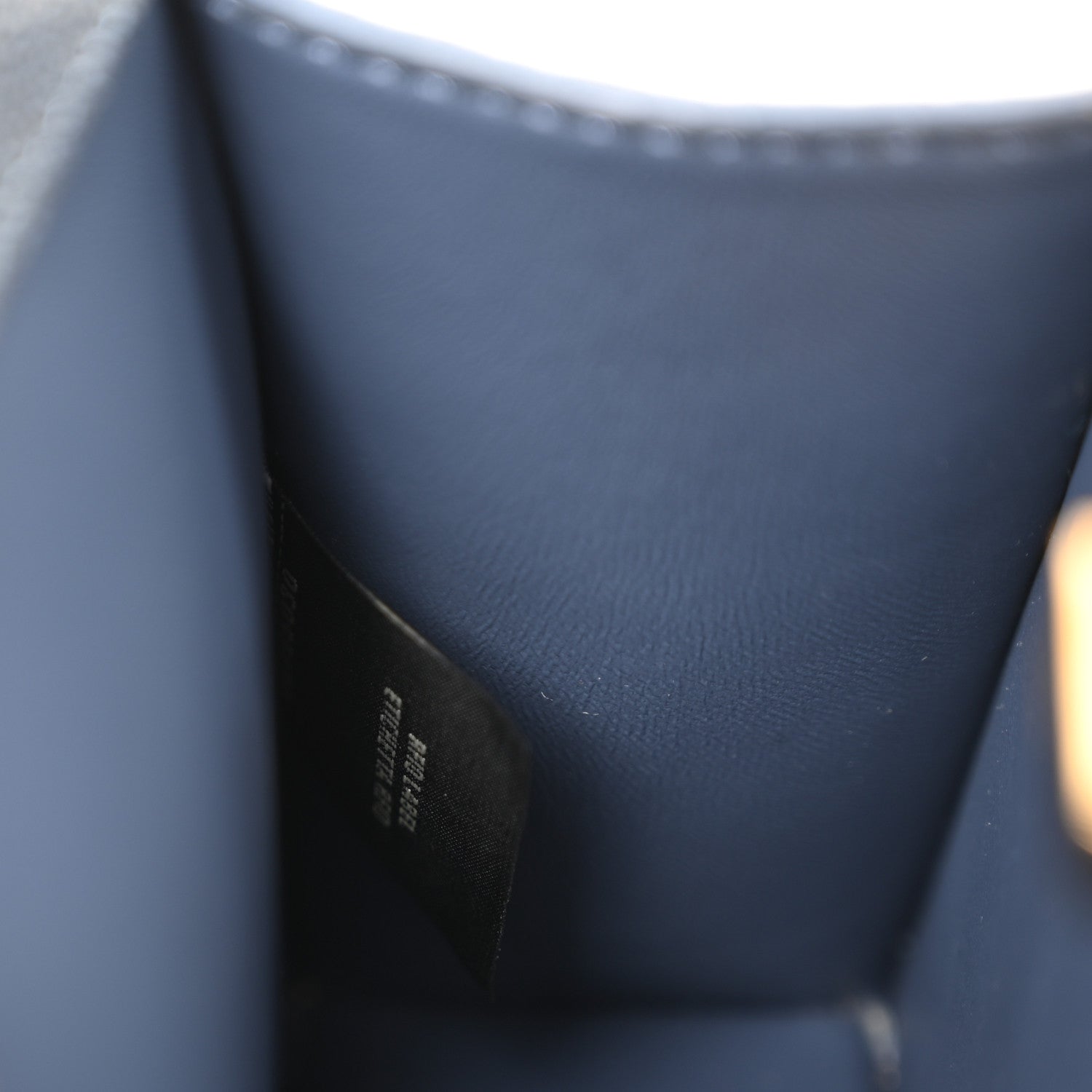 Fendi Stingray Shiny Nappa Petite Peekaboo I SEE U Satchel Mirto 7 of 10