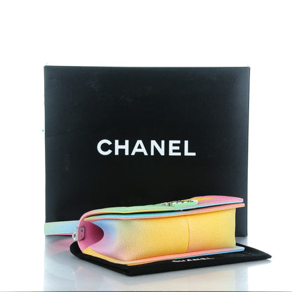 Chanel Caviar Quilted Medium Cuba Rainbow Boy Flap Multicolor 4 of 7
