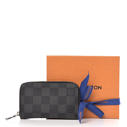 Louis Vuitton Damier Graphite Zippy Coin Purse Vertical 8 of 8