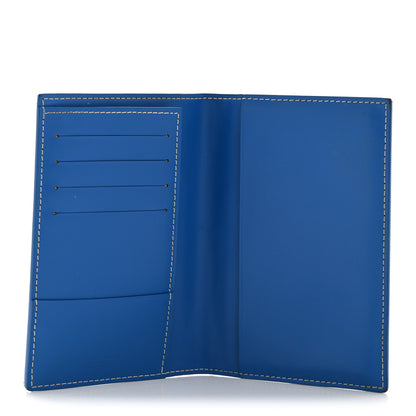 Goyard Goyardine Grenelle Passport Wallet Sky Blue 5 of 11