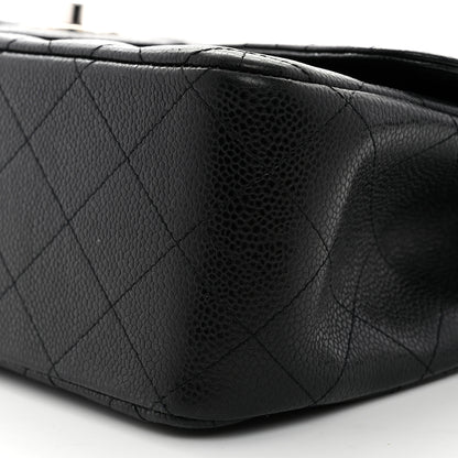Chanel Caviar Quilted Jumbo Double Flap Black 10 of 10
