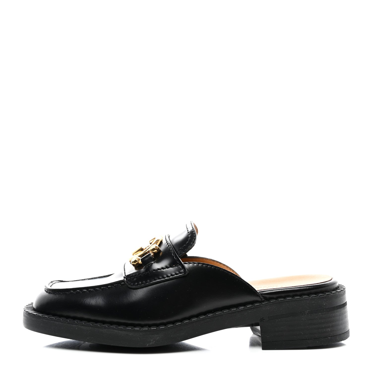 Gucci Spice Lux Womens Interlocking G Slippers 35 Black 1 of 9