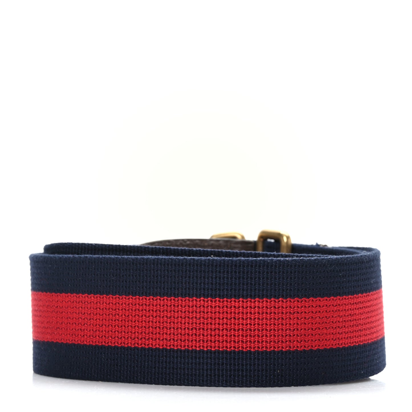 Canvas Web Shoulder Strap Navy Red