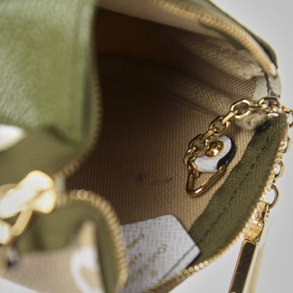 Louis Vuitton Monogram Giant Micro Pochette Accessories Kaki White 8 of 9