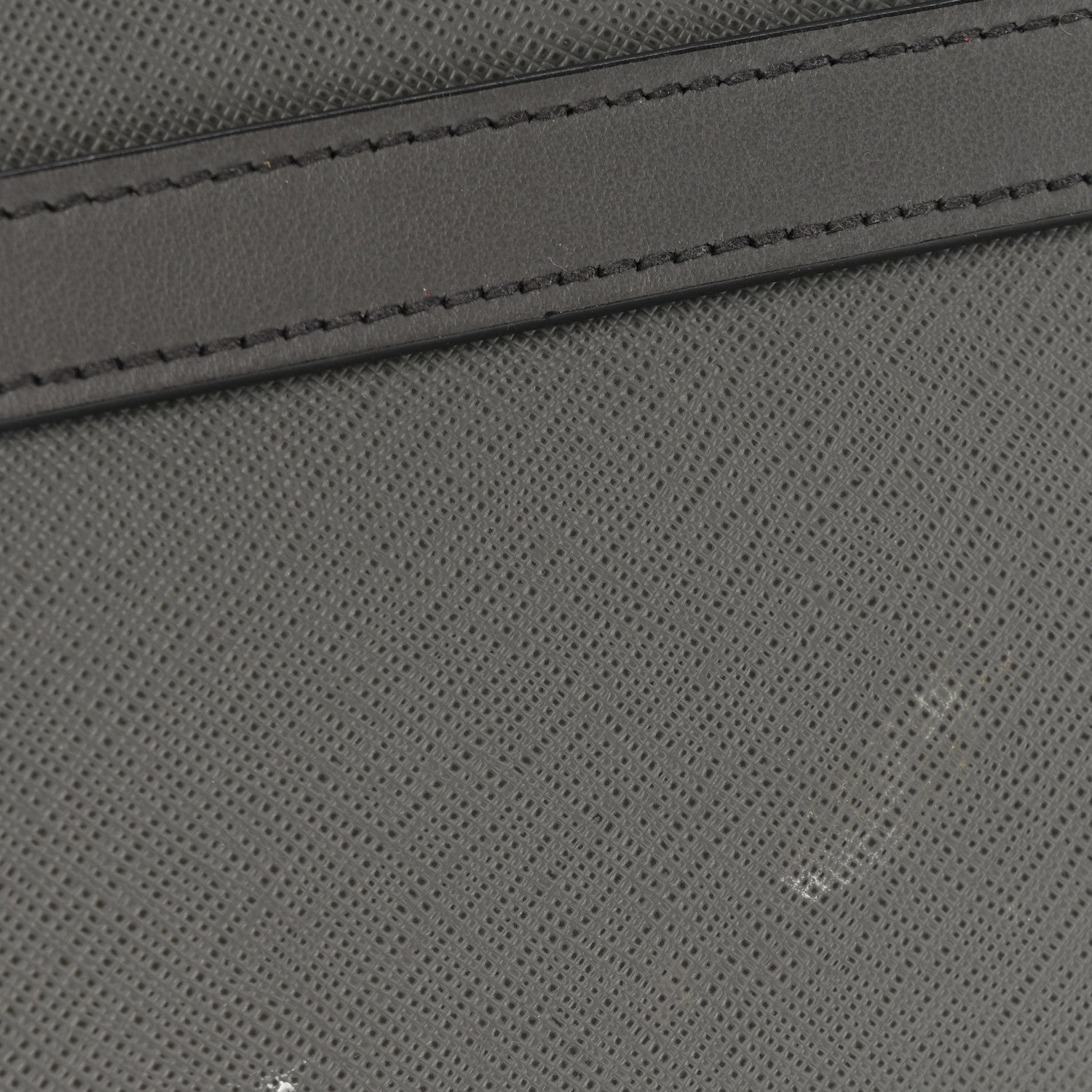 Prada Saffiano City Calfskin Medium Esplanade Tote Mercurio 12 of 13