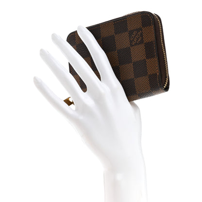 Louis Vuitton Damier Ebene Zippy Coin Purse 2 of 7
