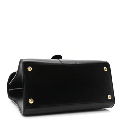 Delvaux Box Calfskin MM Brillant Satchel Black 5 of 11
