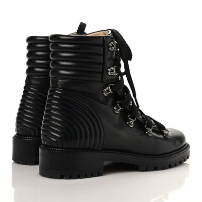 Christian Louboutin Nappa Mad Flat Boots 36.5 Black 4 of 9