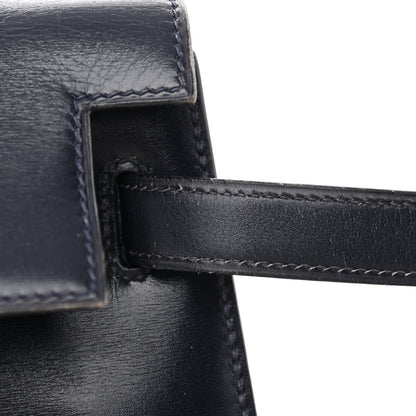 Hermes Box Kelly Sellier 32 Bleu Marine 14 of 17