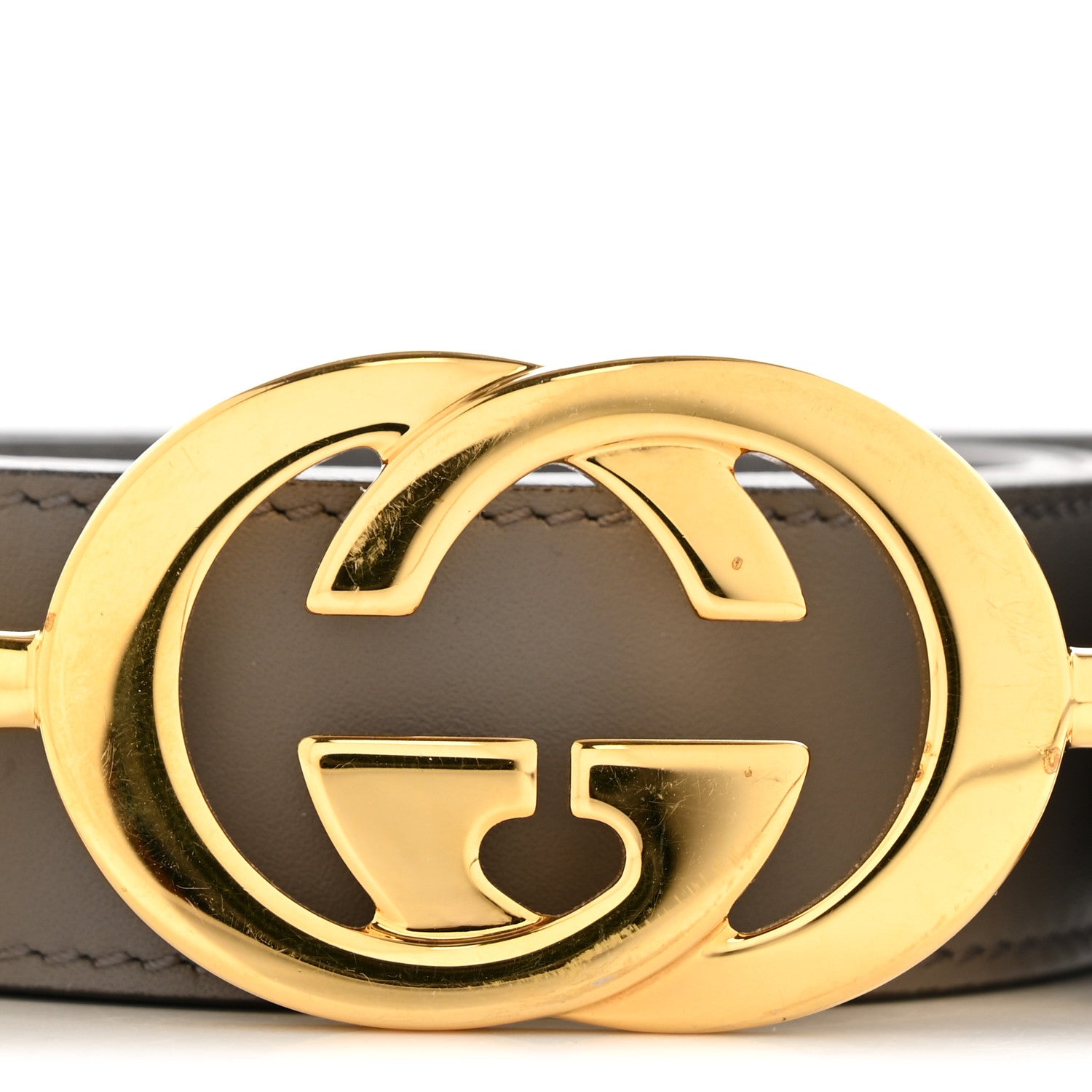 Gucci Calfskin Zumi 30mm Belt 75 30 Dusty Grey 1856070 – FASHIONPHILE
