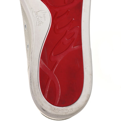Christian Louboutin Grained Calfskin Rantulow Flat Sneakers 43.5 Latte 8 of 12