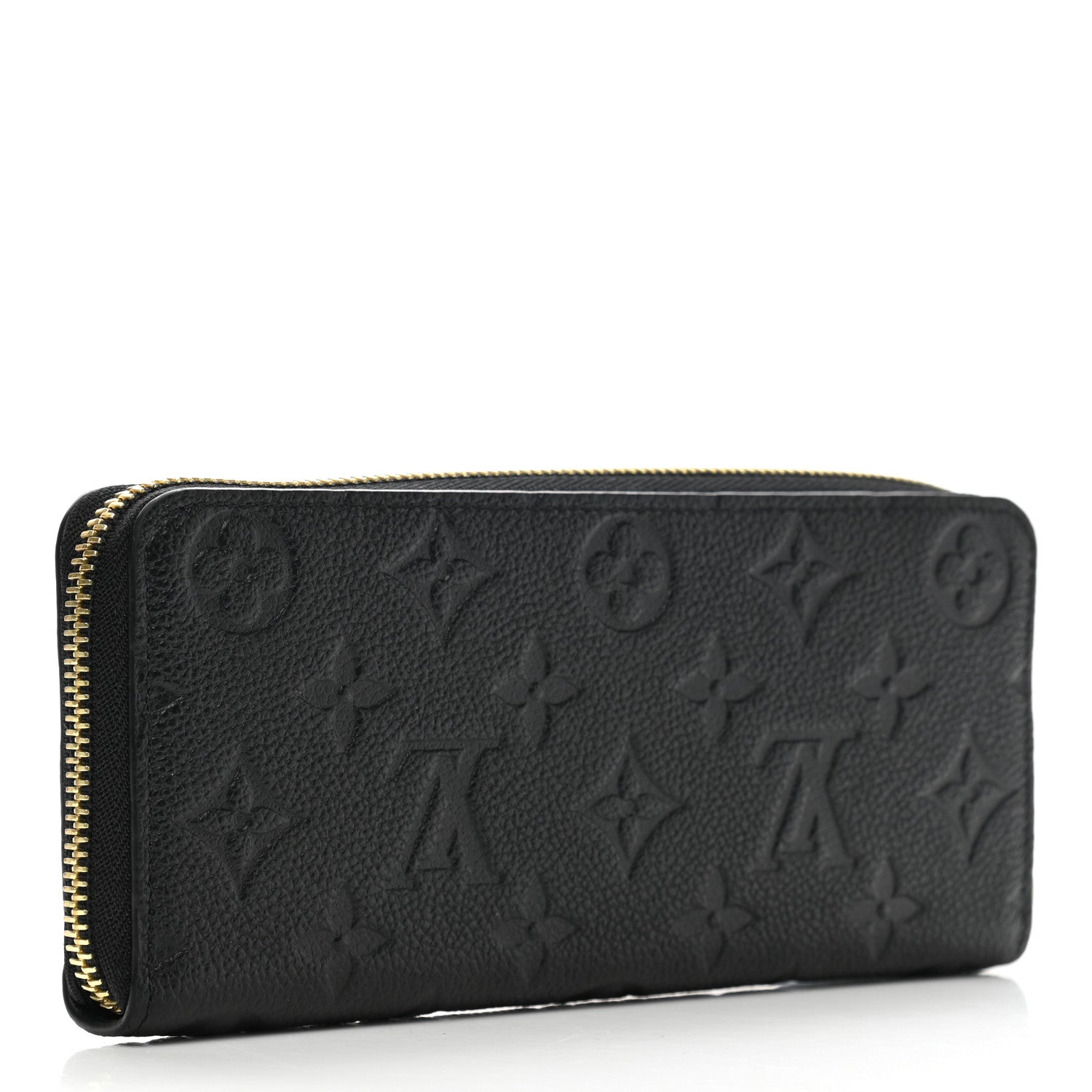 Louis Vuitton Empreinte Clemence Wallet Black 3 of 7