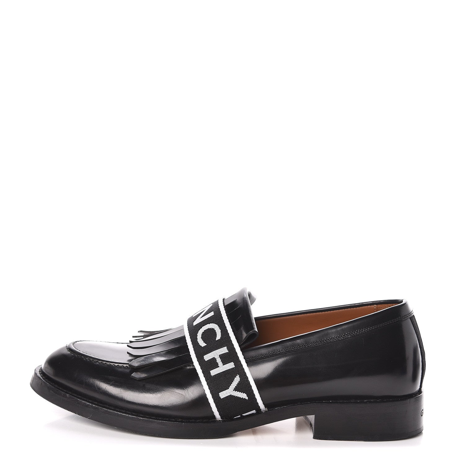 Givenchy Calfskin Mens Cruz Penny Loafer 42 Black 1 of 11