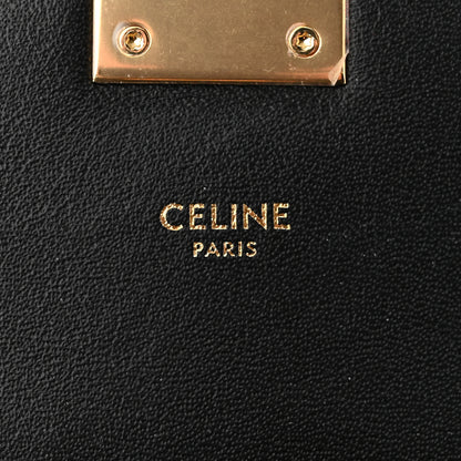 Celine Shiny Calfskin Small C Bag Black 6 of 11