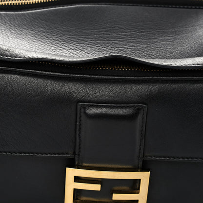 Fendi Nappa Apolo Baguette Belt Bag Black Tobacco 9 of 12