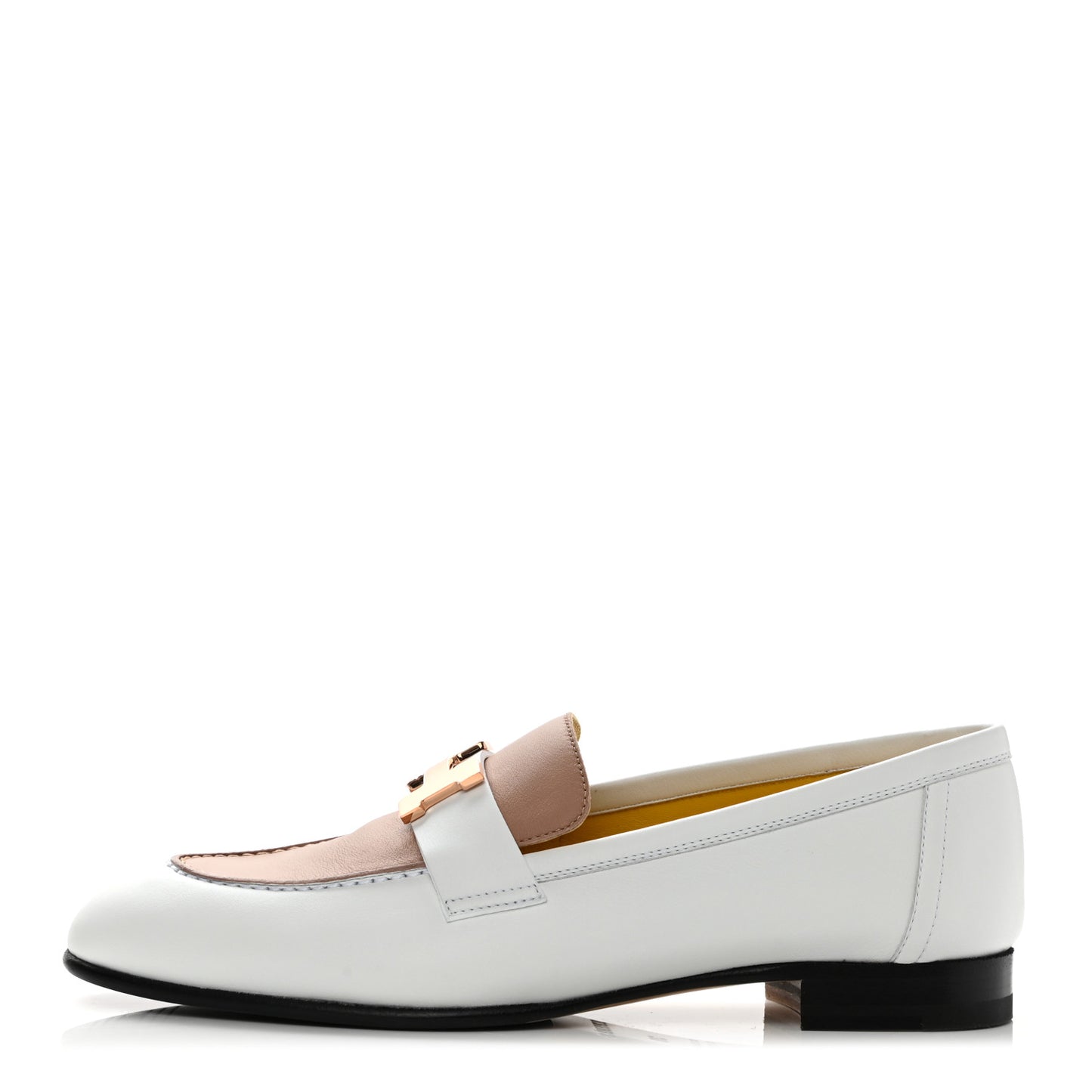 Calfskin Womens Paris Loafers 36 White Bois De Santal