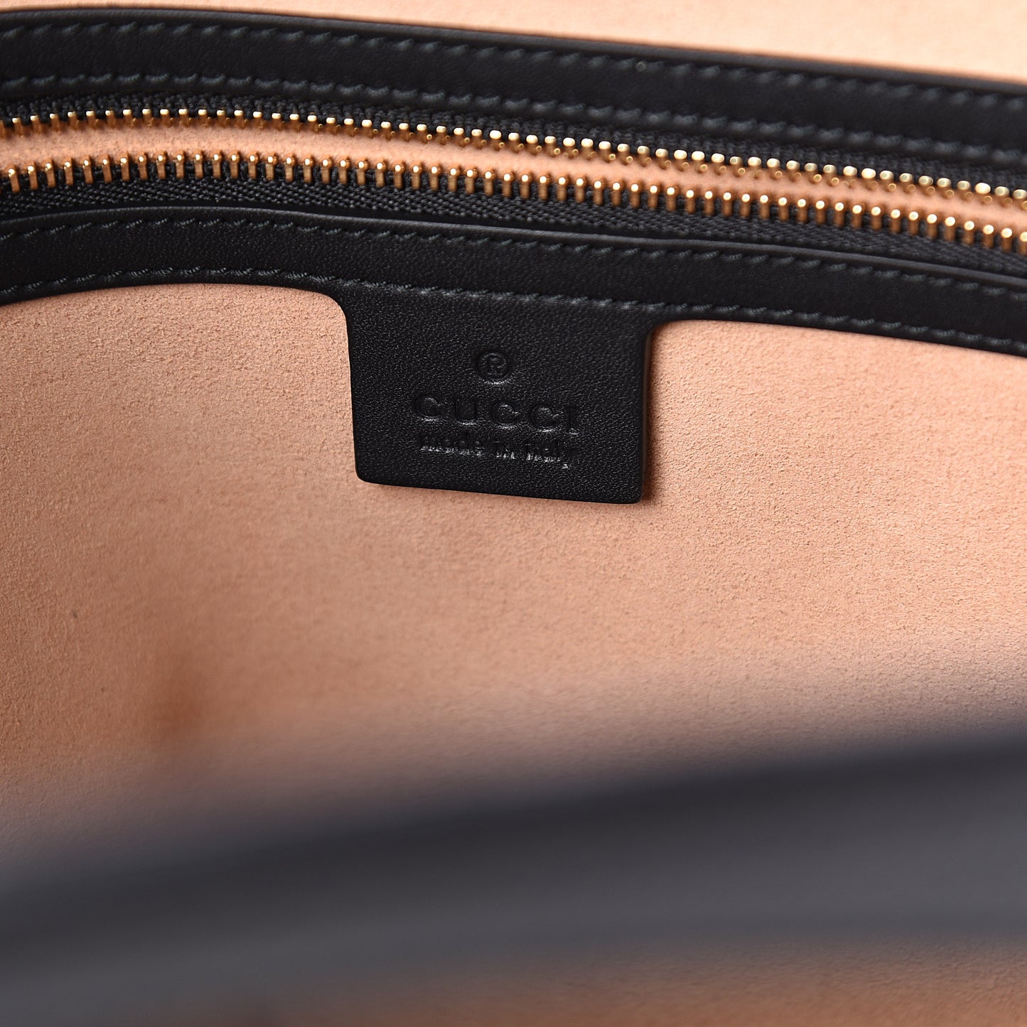 Suede Patent GG Web Medium Ophidia Top Handle Chain Blue Black