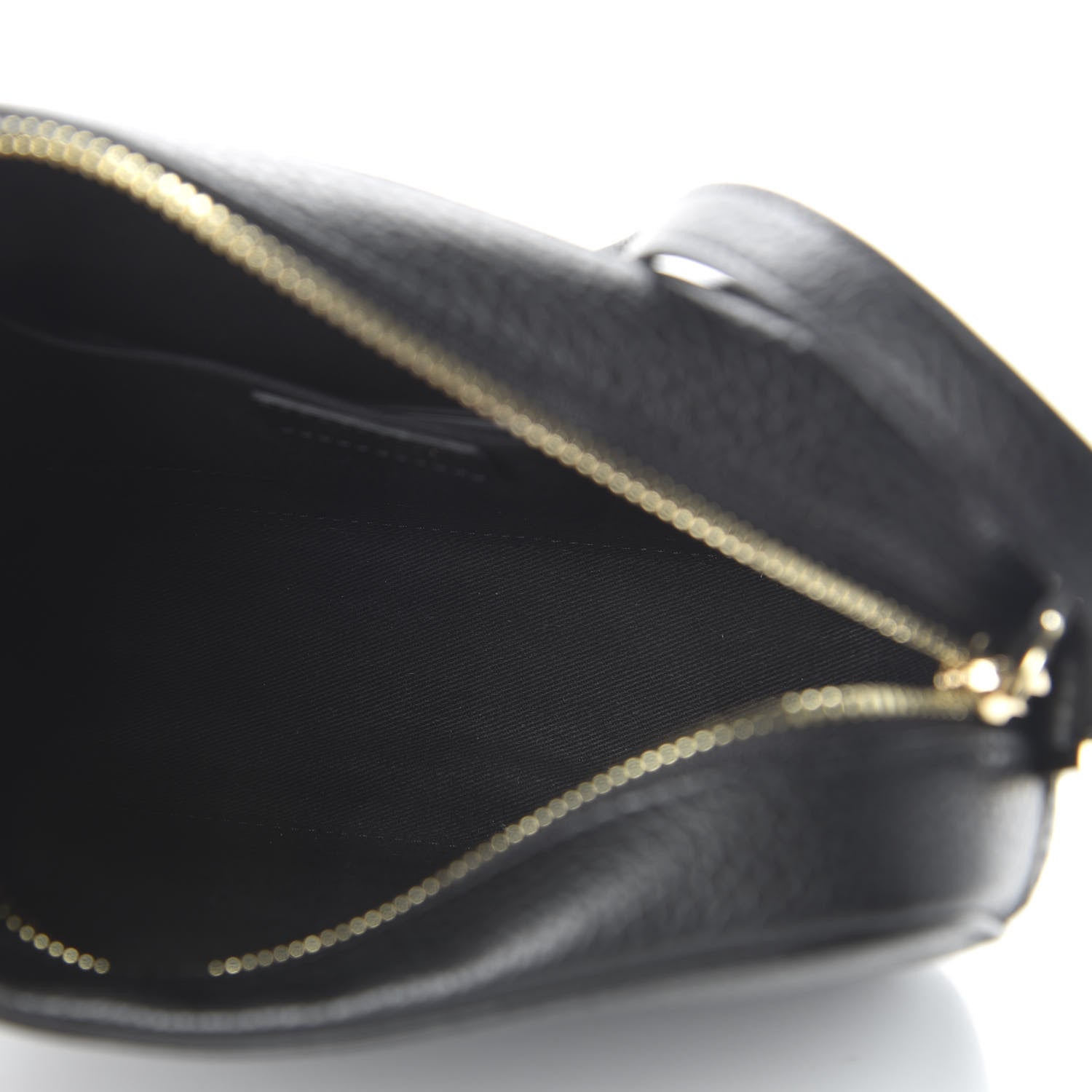 Versace Grained Calfskin Embossed Medusa Camera Bag Black 5 of 9