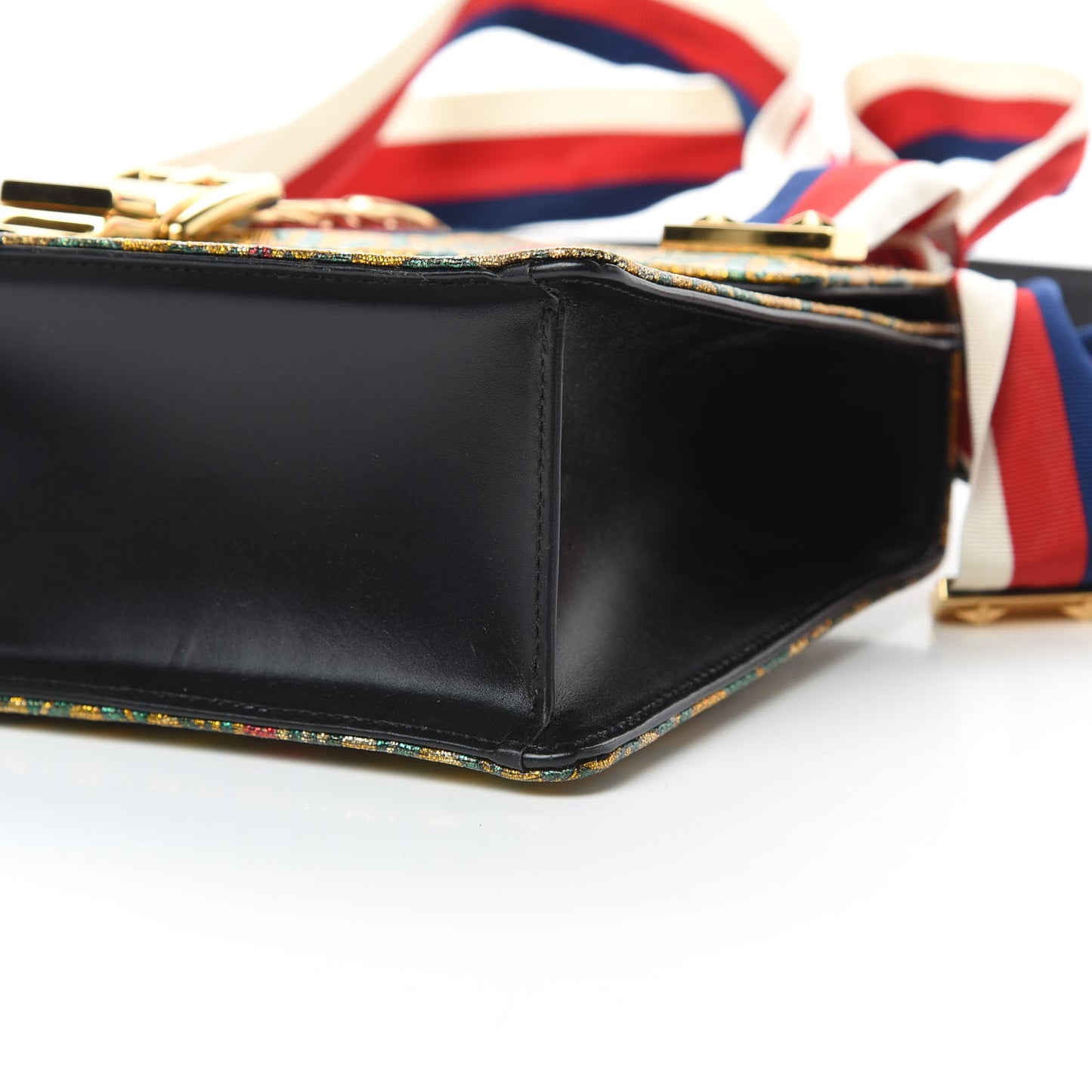 Iridescent Brocade Small Sylvie Shoulder Bag Gold