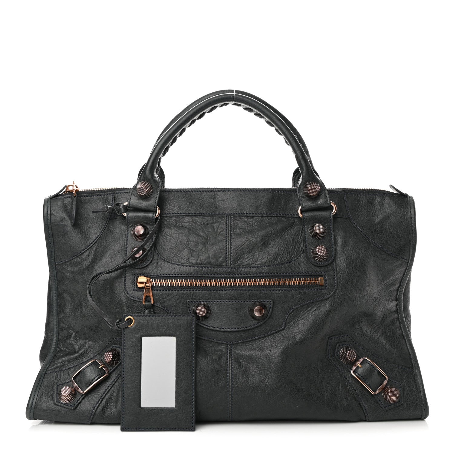 Balenciaga Agneau Giant 21 Rose Gold Hardware Work Anthracite 1 of 10