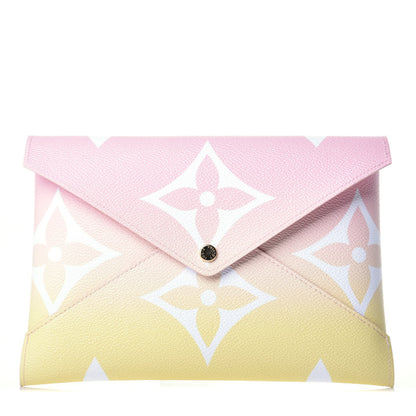 Louis Vuitton Monogram Giant By The Pool Large Kirigami Pochette Pink 1 of 9