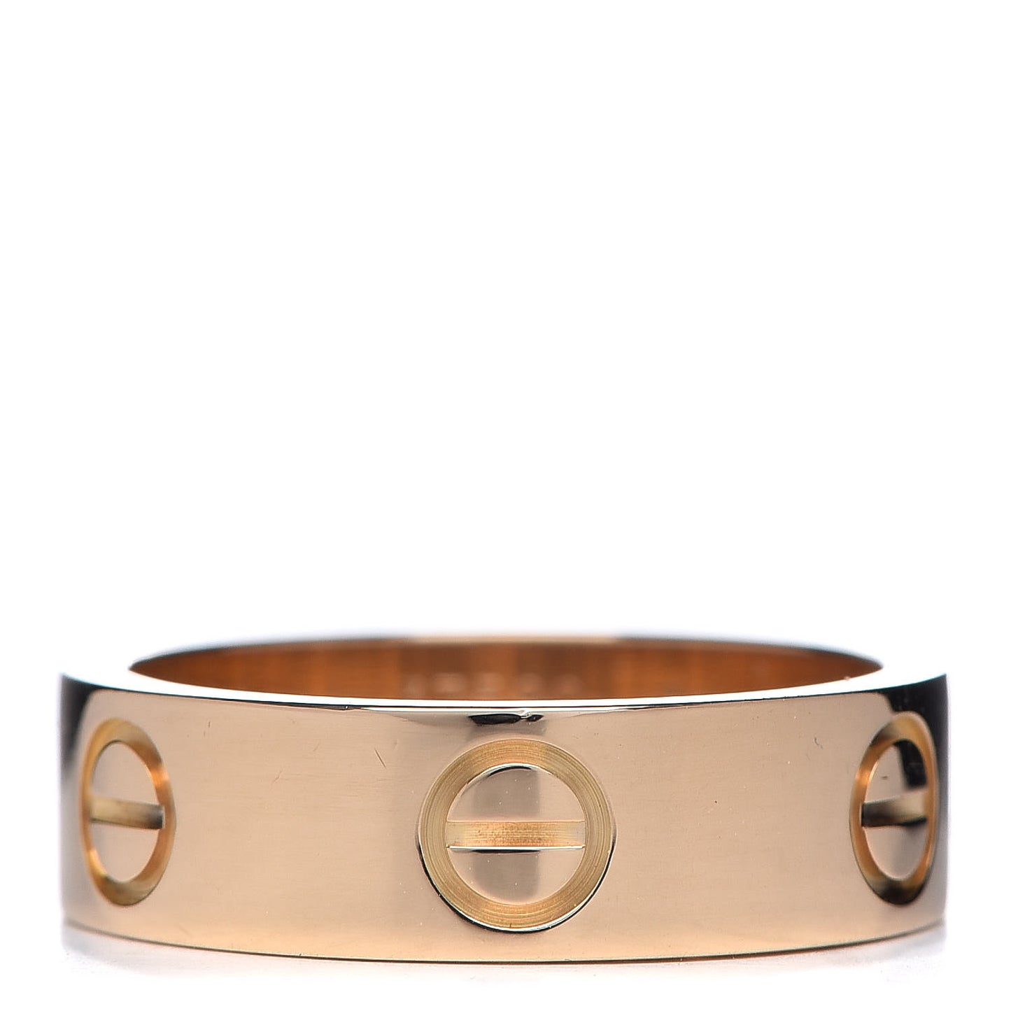 18K Yellow Gold 5.5mm LOVE Ring 51 5.75