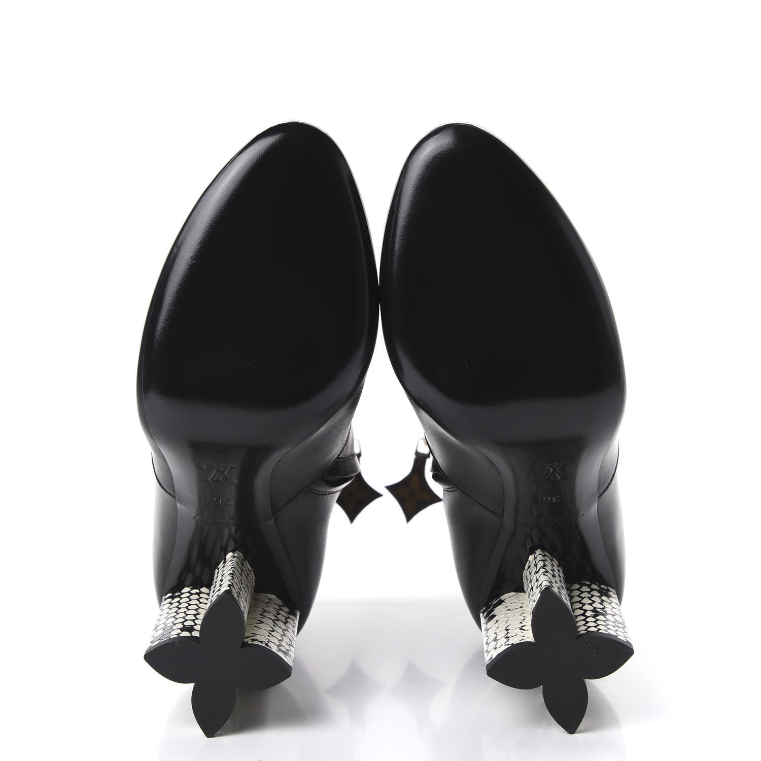 Louis Vuitton Calfskin Silhouette Ankle Boots 36 Black 5 of 8