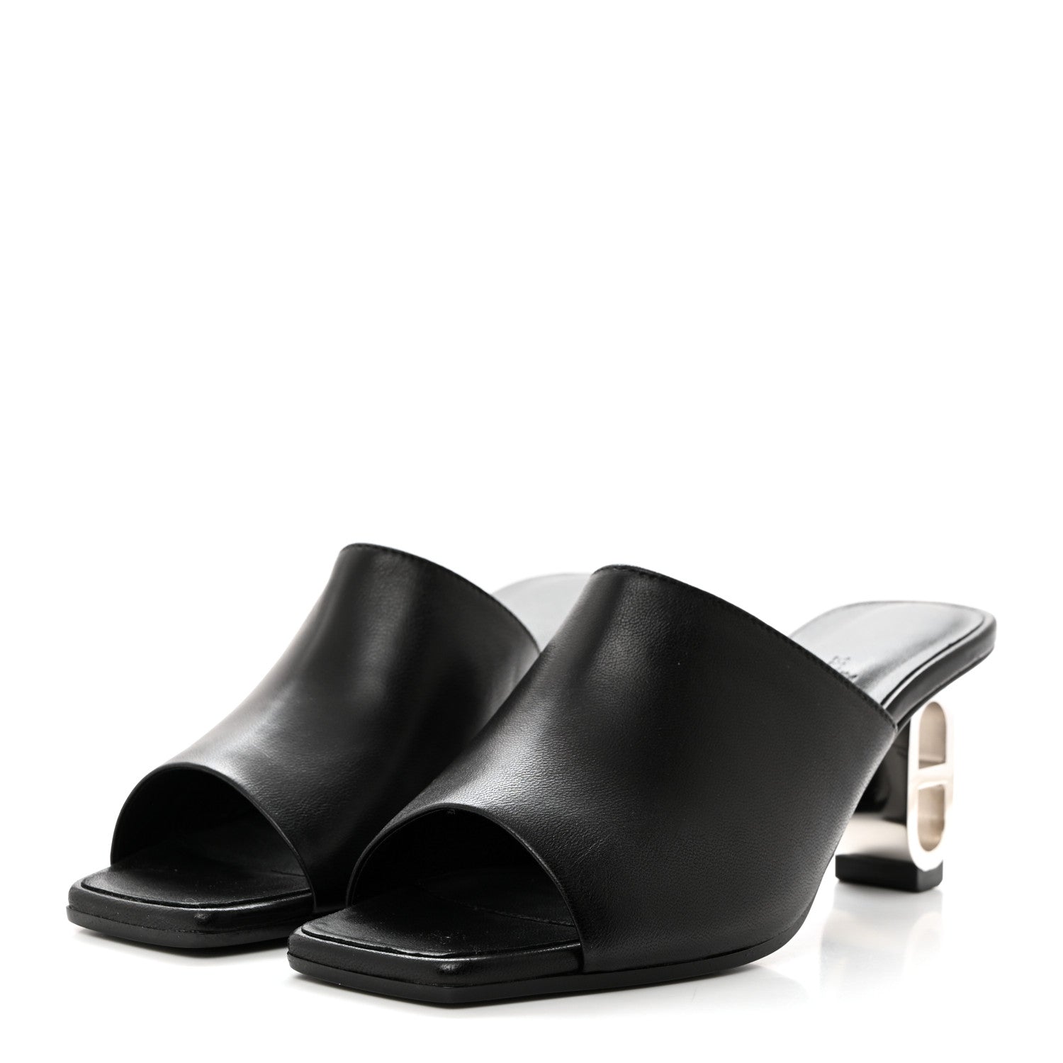 Hermes Nappa Iconique 60 Sandals 35 Black 3 of 9