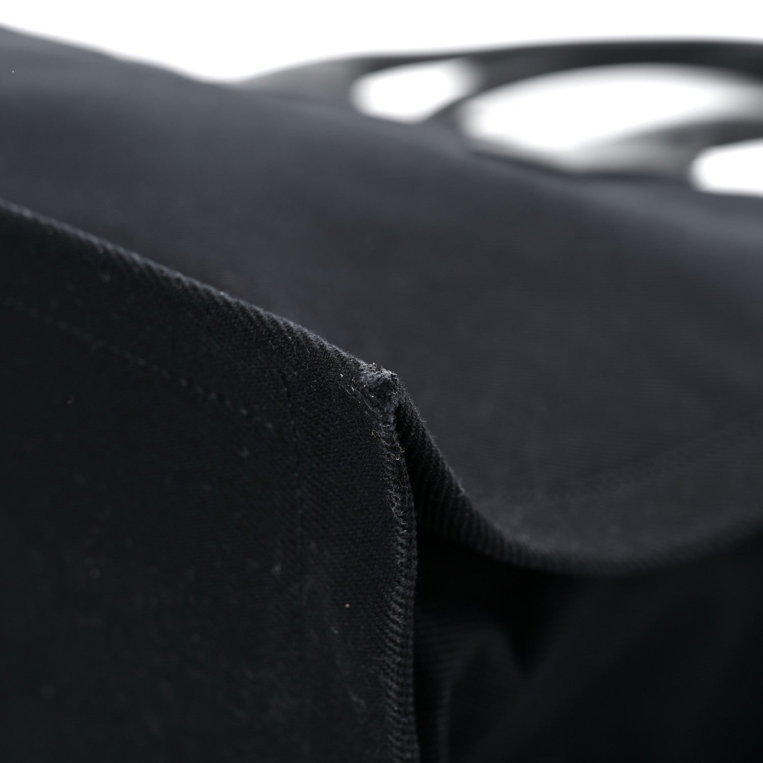 Saint Laurent Linen Calfskin Rive Gauche Tote Black 11 of 14