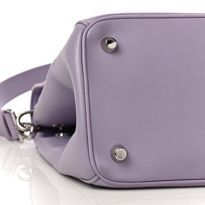 Christian Dior Smooth Calfskin Bi-Color Small Be Dior Flap Lilac Purple 8 of 9