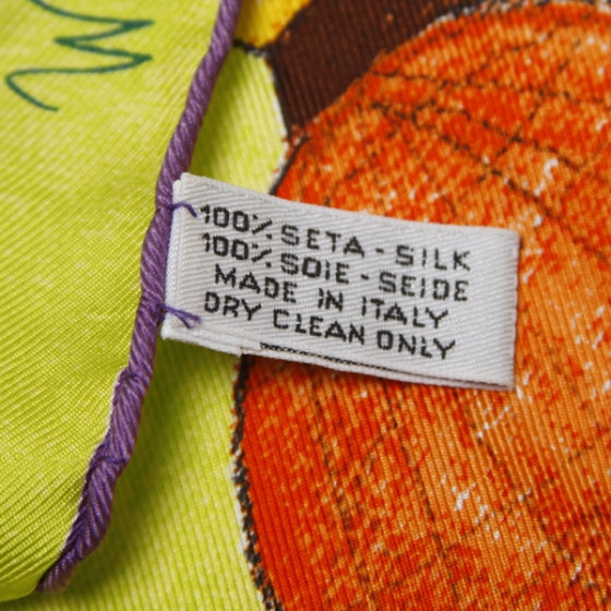 Silk William Wilson La Ronde Des Signes Scarf LTD ED