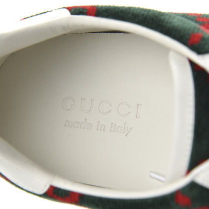 Gucci Covered Wool Big GG Monogram Mens Sneaker 12 Green Red 7 of 10