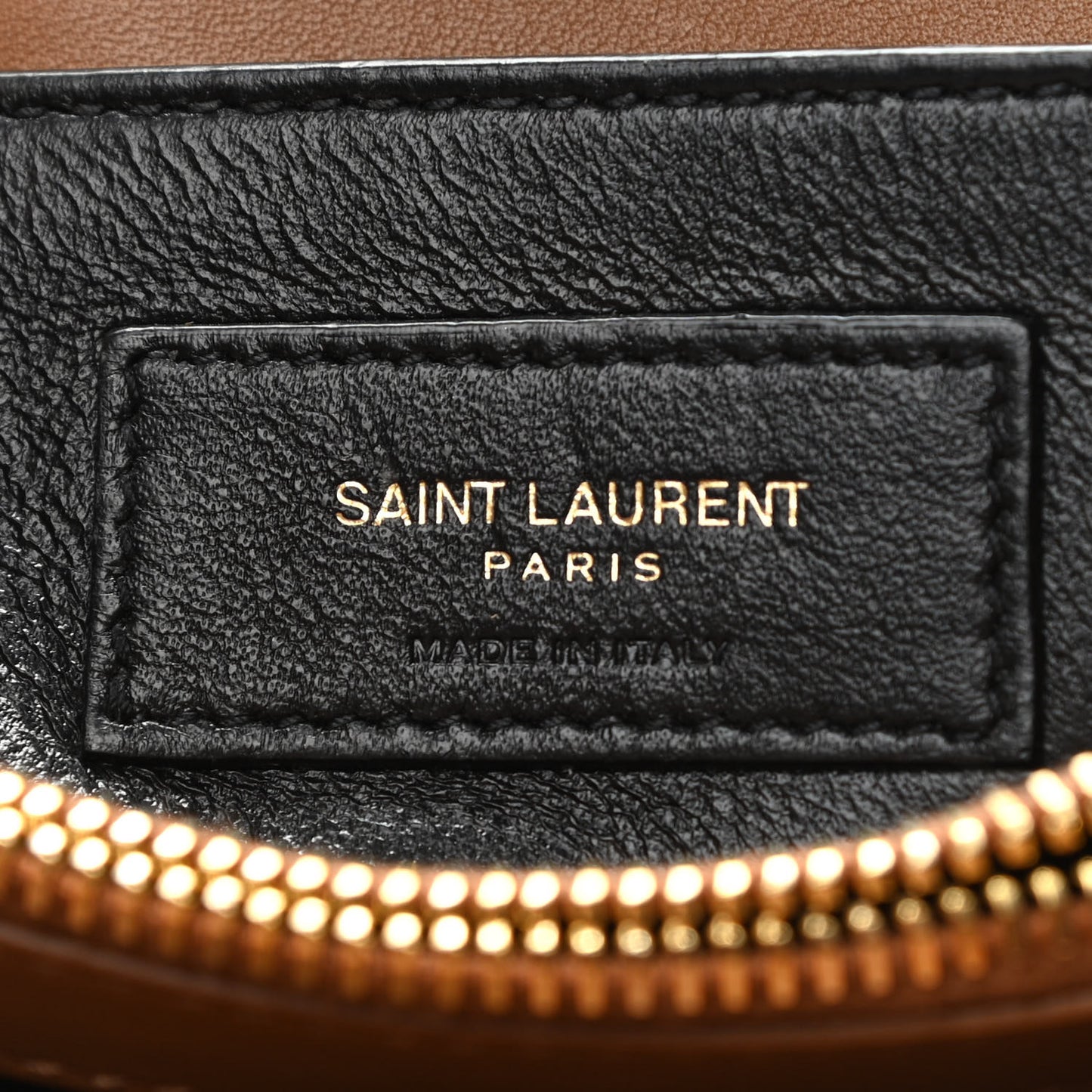Suede Calfskin Y Quilted Monogram Small Loulou Chain Satchel Cinnamon