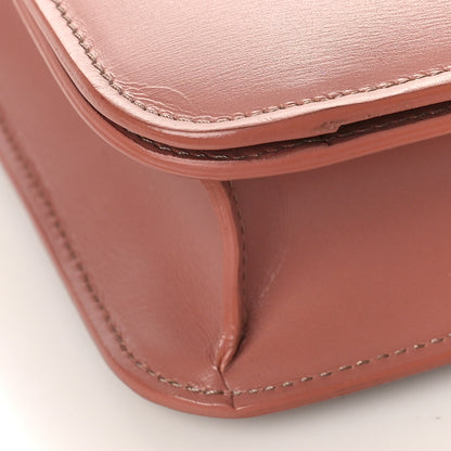Celine Box Calfskin Teen Classic Box Flap Bag Antique Rose 8 of 8