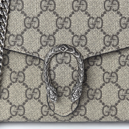 Gucci GG Supreme Monogram Mini Dionysus Chain Wallet Beige Taupe 10 of 11