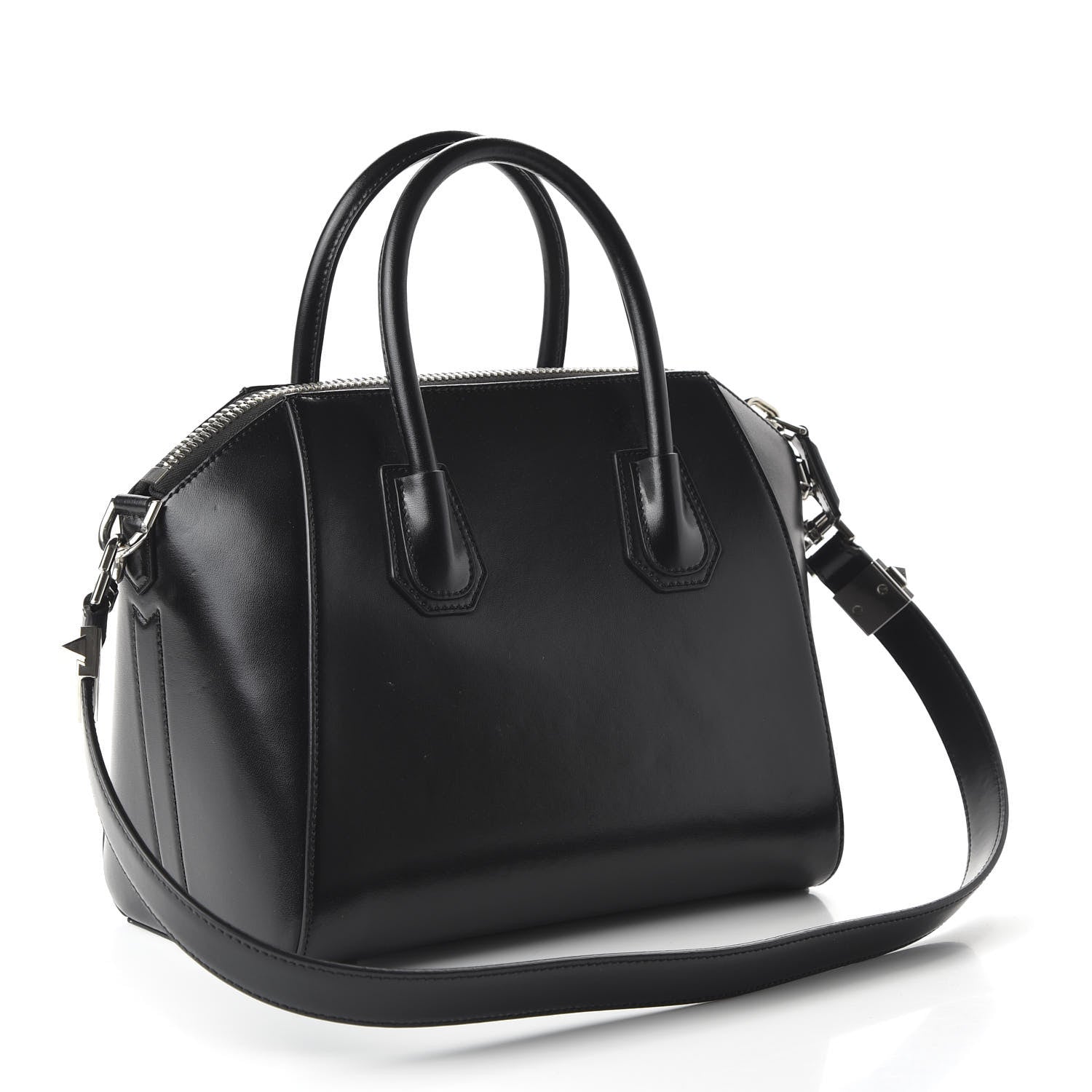 Givenchy Shiny Lord Calfskin Small Antigona Black 2 of 10