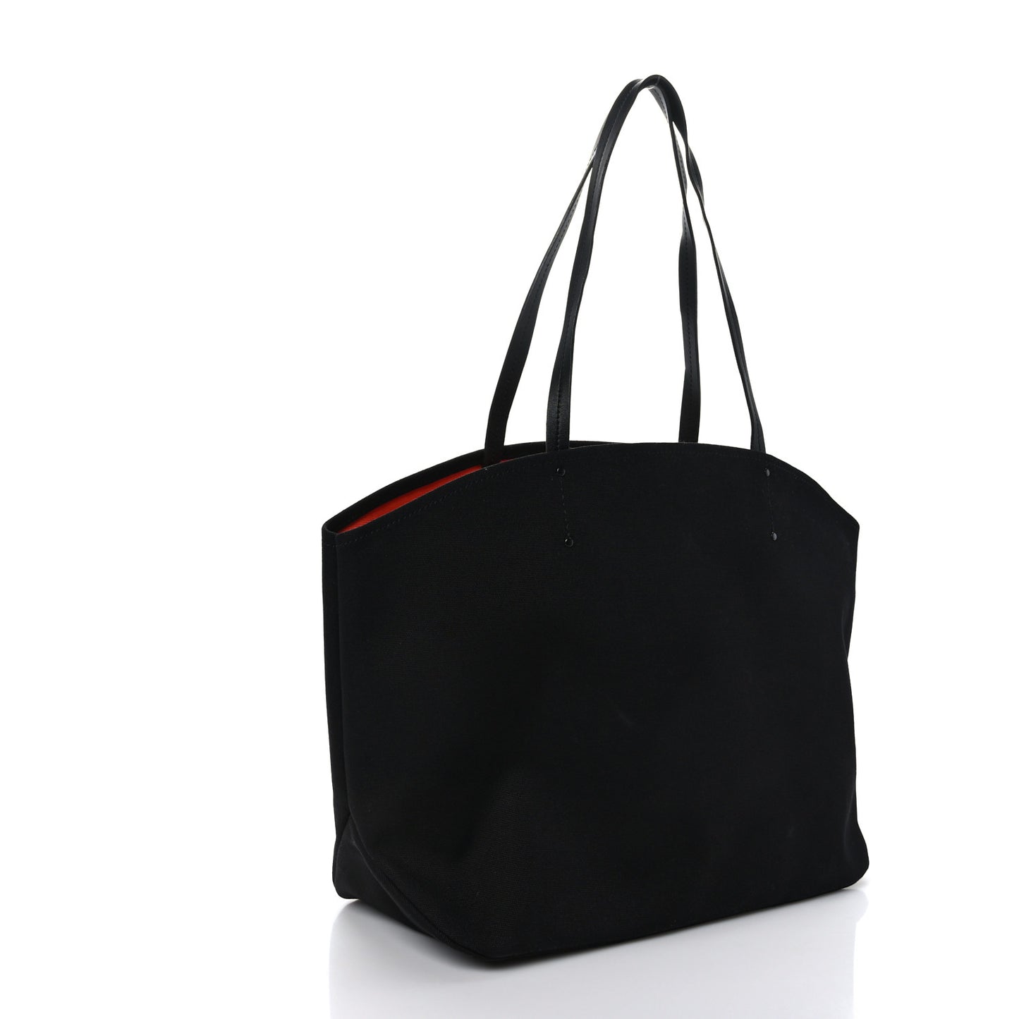 Canvas Racing Logo Tote Black