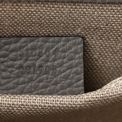 Gucci Dollar Calfskin Small Interlocking G Shoulder Bag Loess 7 of 10